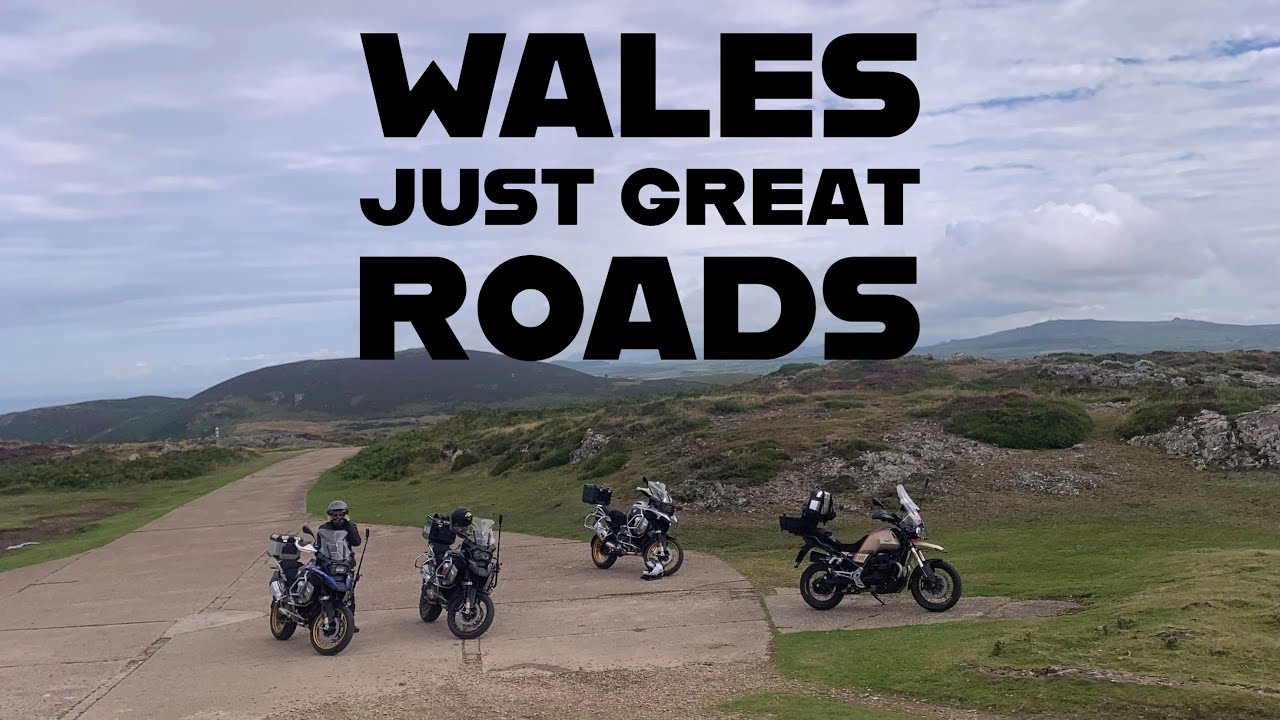 You should go to Wales and ride your Motorcycle | Great Roads | Great Scenery | Motorcycle Vlog