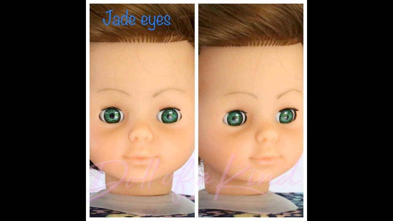 How to Swap Gotz Doll eyes with Doll of a Kind Eyes