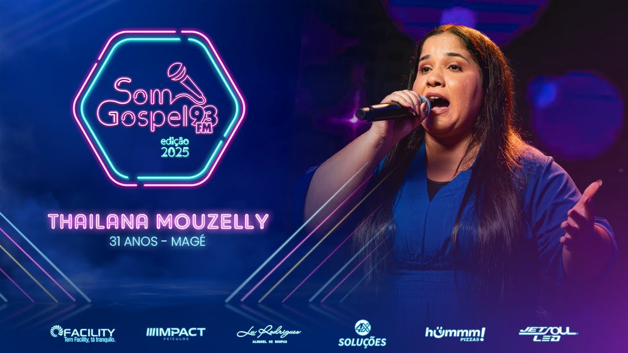 Thailana Mouzelly - Aguenta Coração - Som Gospel 2025