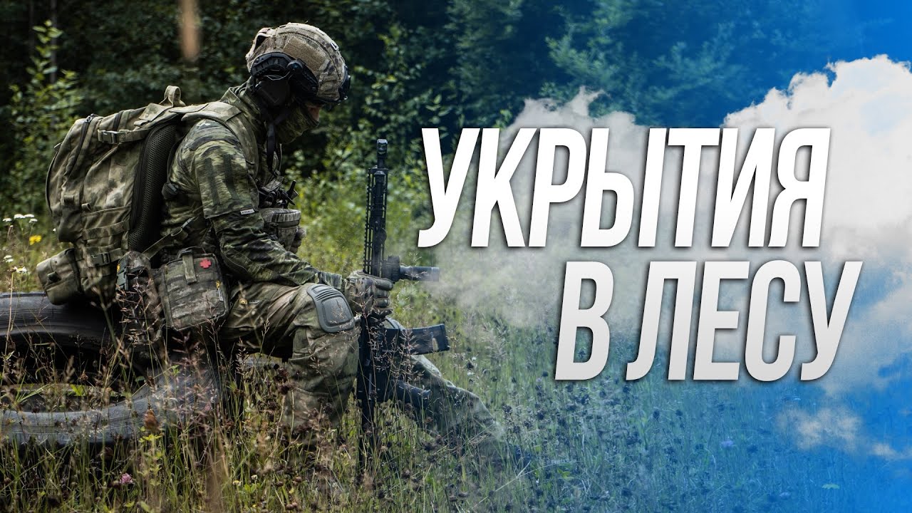 Работа с укрытиями в лесу