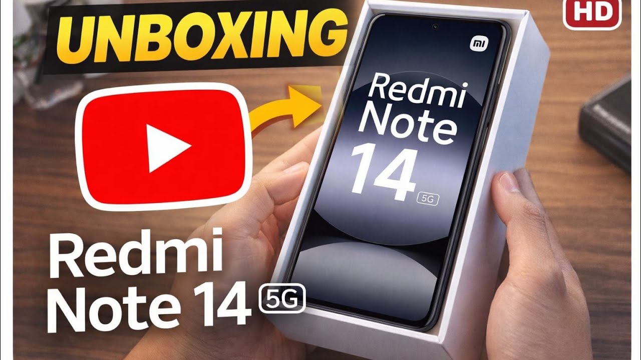 REDMI NOTE 14 5G || UNBOXING FULL REVIEW. || अनबॉक्सिंग और पूरी समीक्षा।  😍🥳