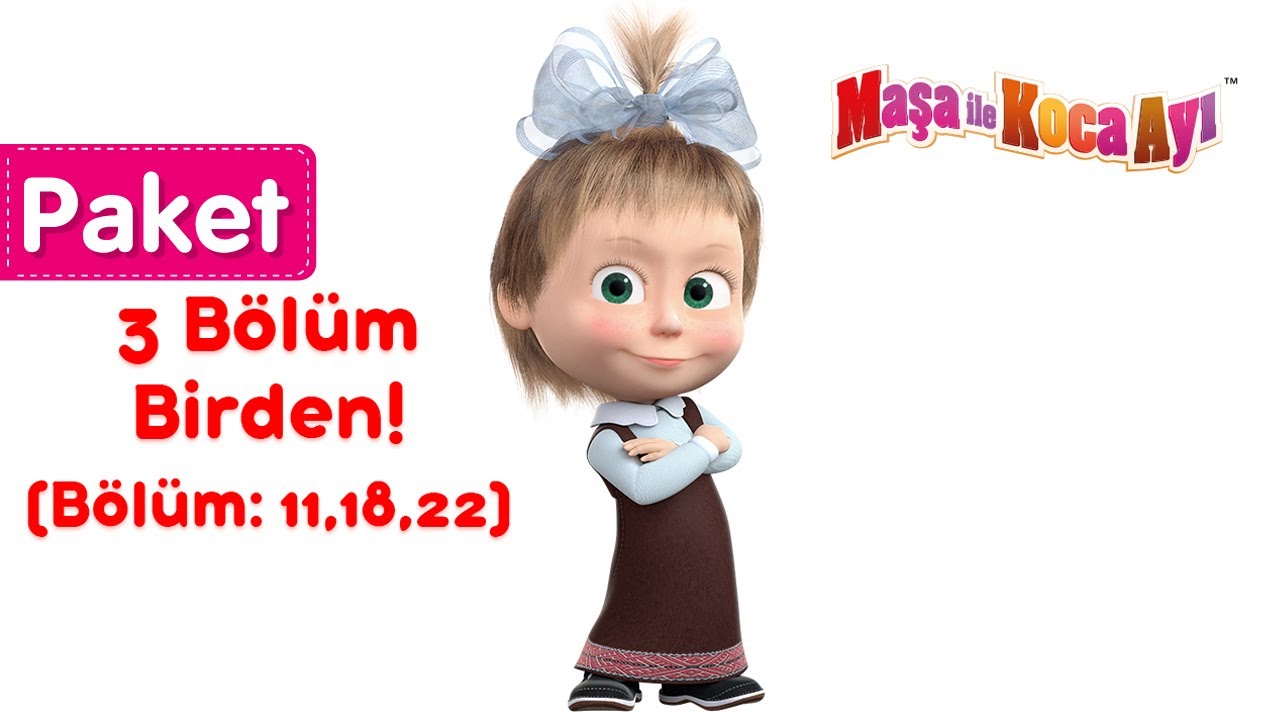 Maşa İle Koca Ayı - 3 Bölüm Birden! 🧚 (Bölüm: 18,22,11)