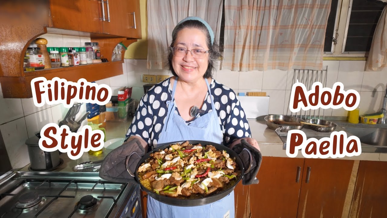 Paella Meets Adobo: A Filipino Twist on a Spanish Classic!