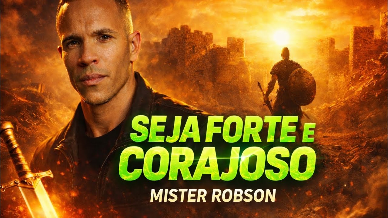 SEJA FORTE E CORAJOSO | MISTER ROBSON | A HISTÓRIA DE JOSUÉ 