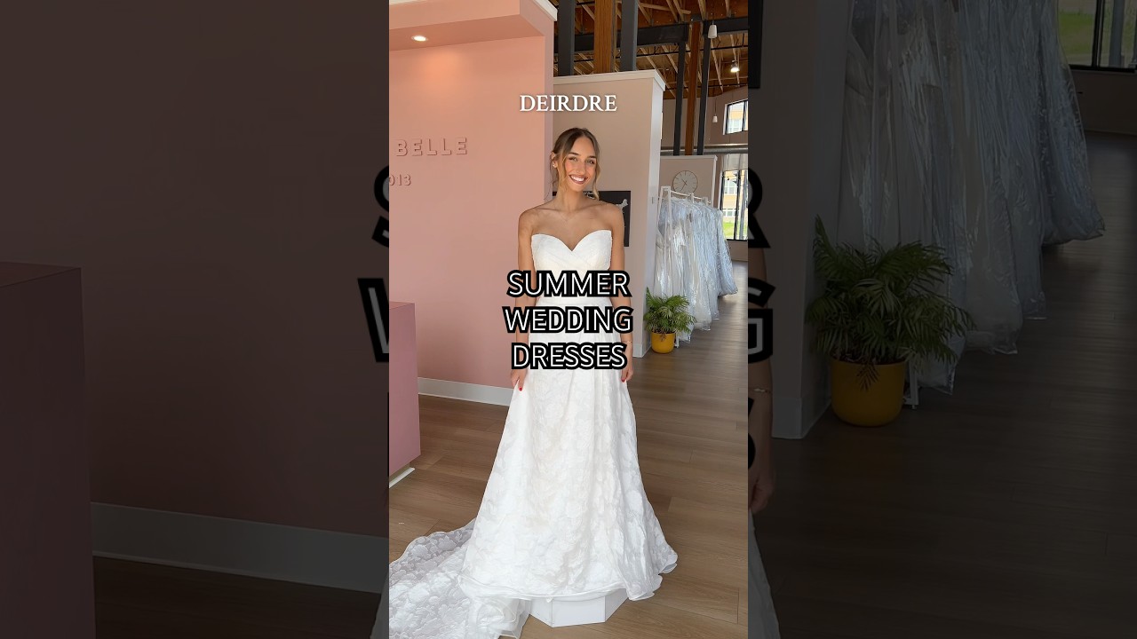 Summer wedding dresses ☀️ #summerwedding #sayyestothedress #bonbonbelle #weddingdresses #2026bride