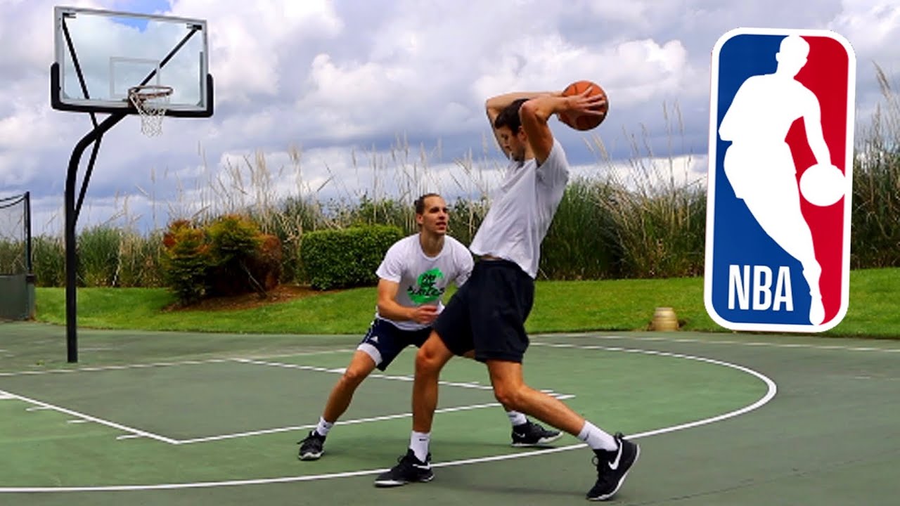INSANE 1v1 Using Only NBA Players Best Moves!
