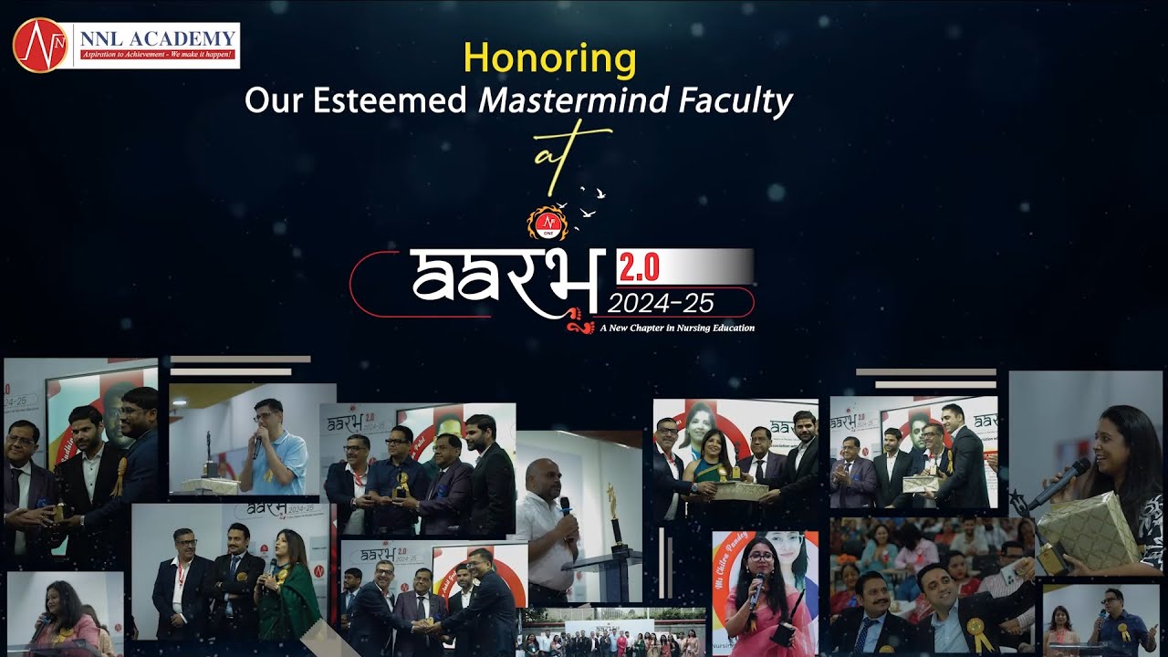 Felicitation of Mastermind Faculty at Aarambh 2.0 (2024-25) | Nursing Next Live | NNL Academy