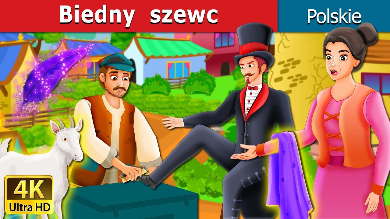 Biedny  szewc | The Poor Cobbler And Magician Story in Polish | @PolishFairyTales