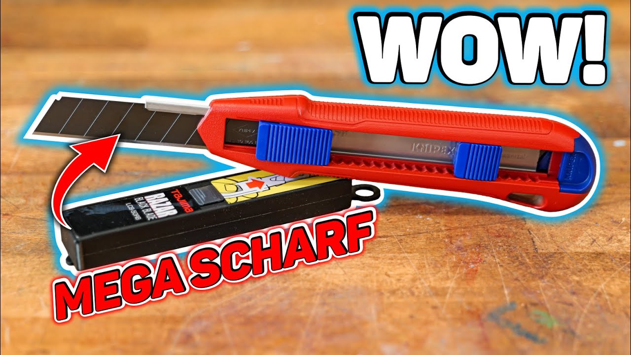 Das BESTE Cuttermesser aller ZEITEN! Knipex CutiX&reg;