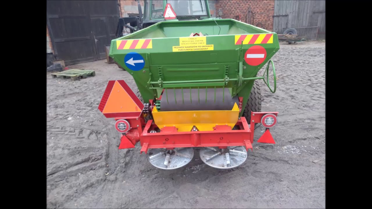 Remont rozsiewacz rcw 3 piasta 2019