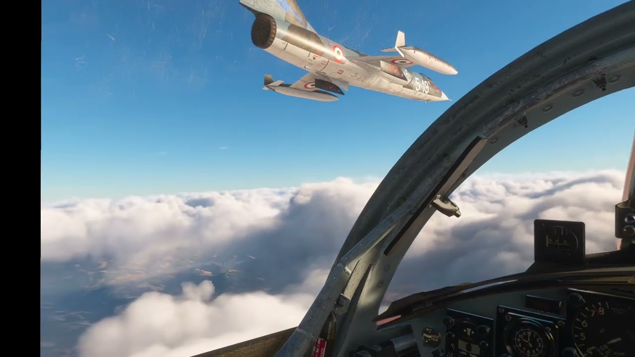 2 x F-104G check flight from LIPR (Miramare) to LIRS (Grosseto)