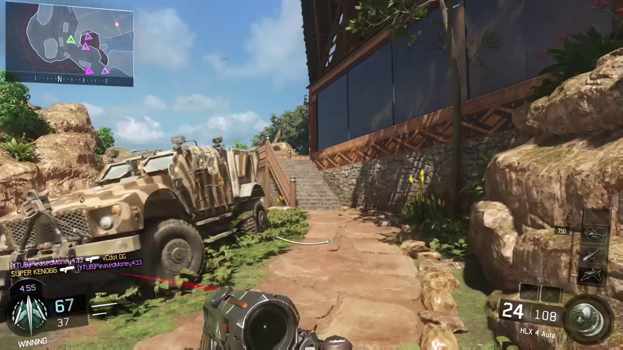 My new hlx 4 gameplay W/OXS