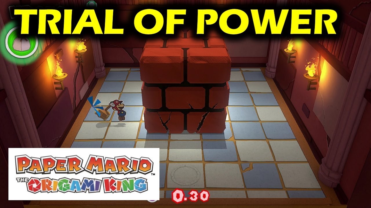 Trial Of Power | Diamond Island | Paper Mario The Origami King Walkthrough
