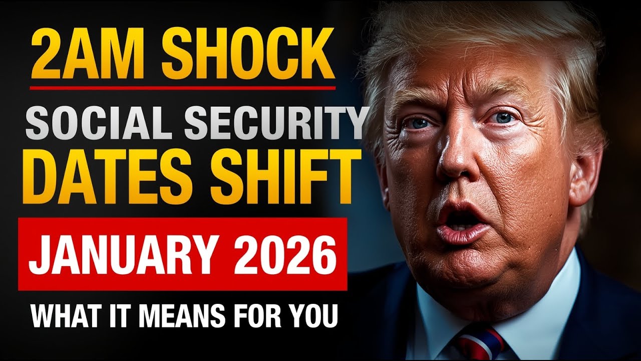 2AM Shock Update: Social Security Payment Dates Shift in January 2026 — What It Means for You