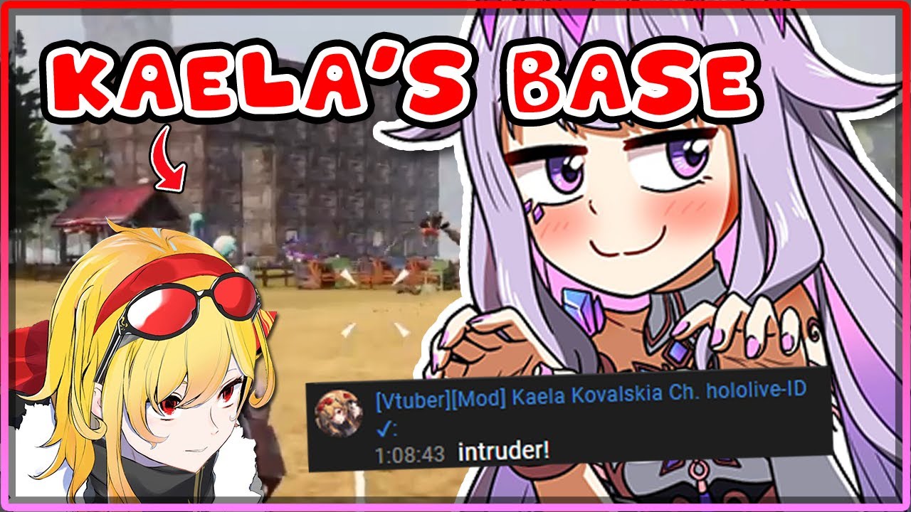 [ENG SUB/Hololive] Biboo breaks in Kaela's base and tried to 