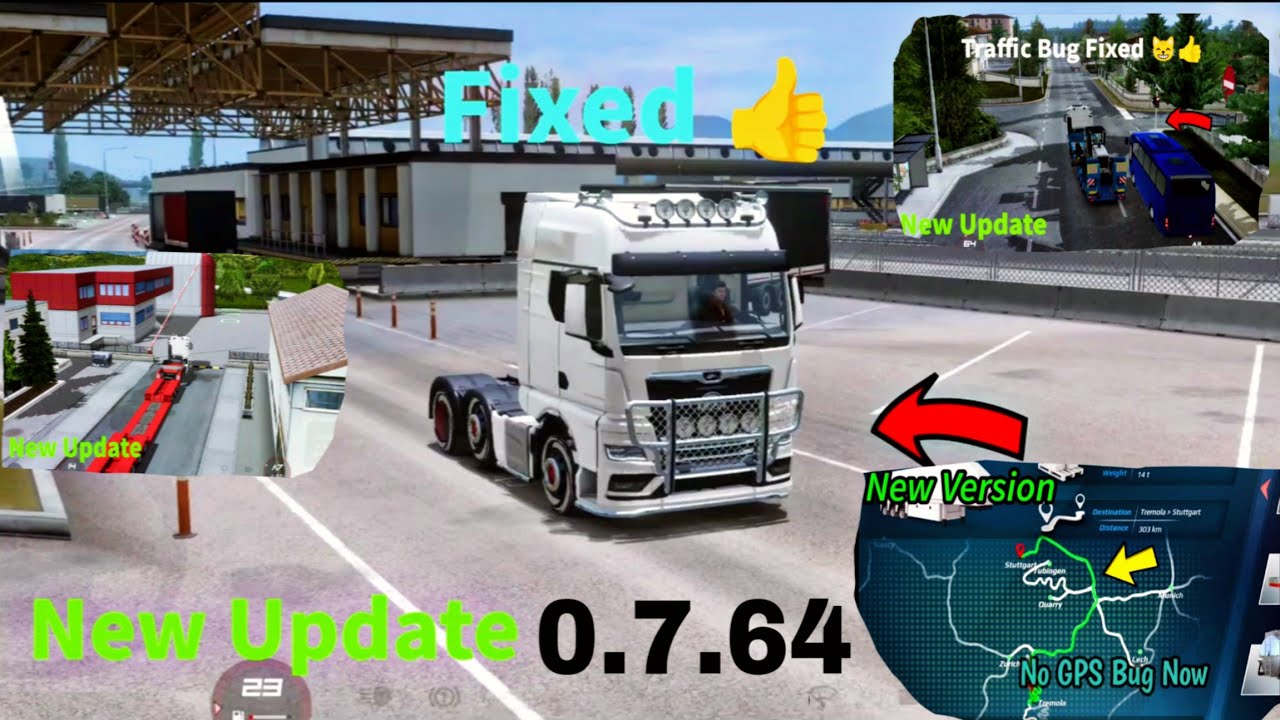 Finally Released New Update 0.7.64 is Out Android Gameplay in Truckers of Europe 3 