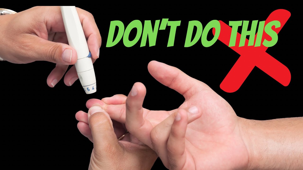Measure Your Blood Sugar like This &ndash; No Pain and No Wasted Strips