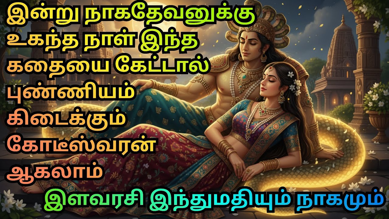 இந்துமதி & நாகராஜன் மகன் 🐍 | Icchathaari Snake Prince Love Story | Tamil Fantasy & Mythology