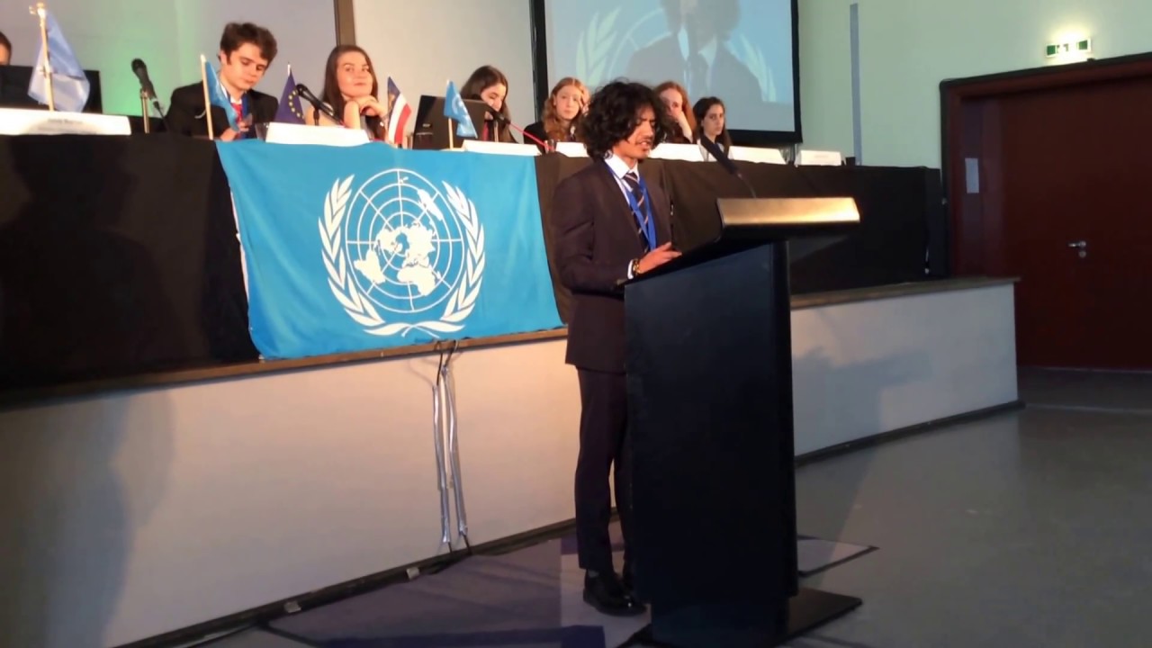 Iran's opening speech BalMUN (Montana MUN)