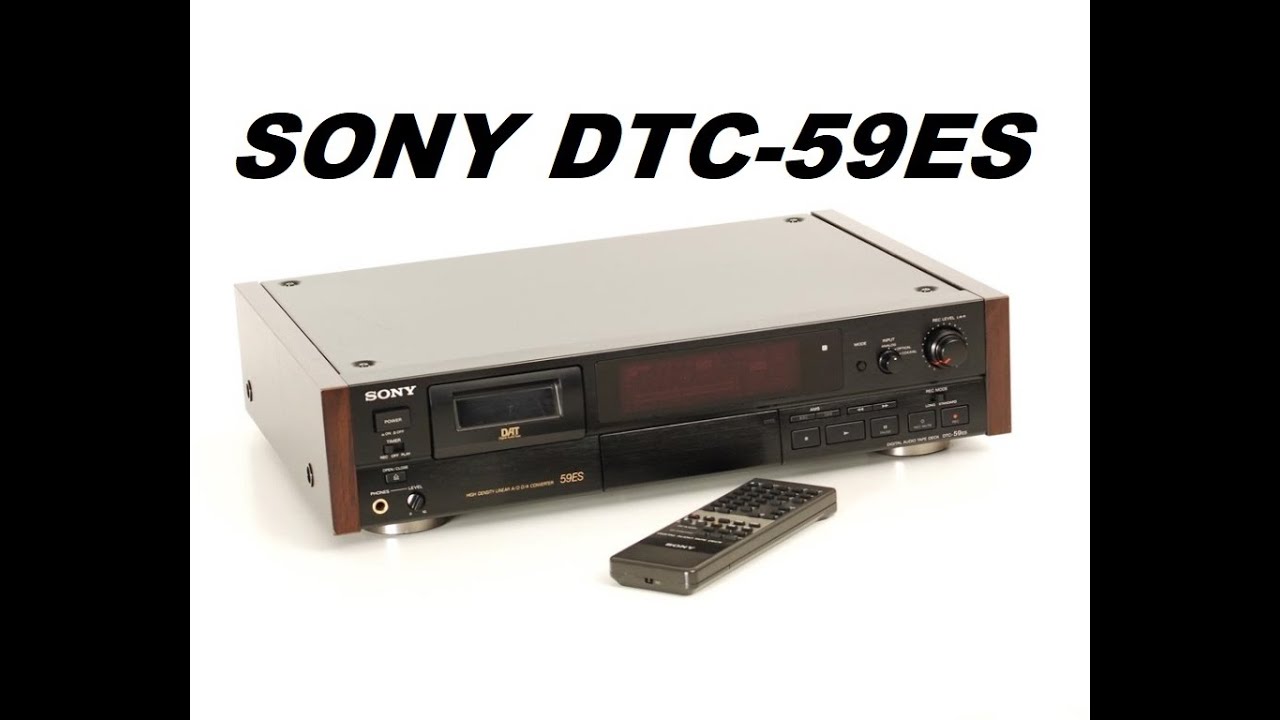 Обзор SONY DTC-59ES DAT.