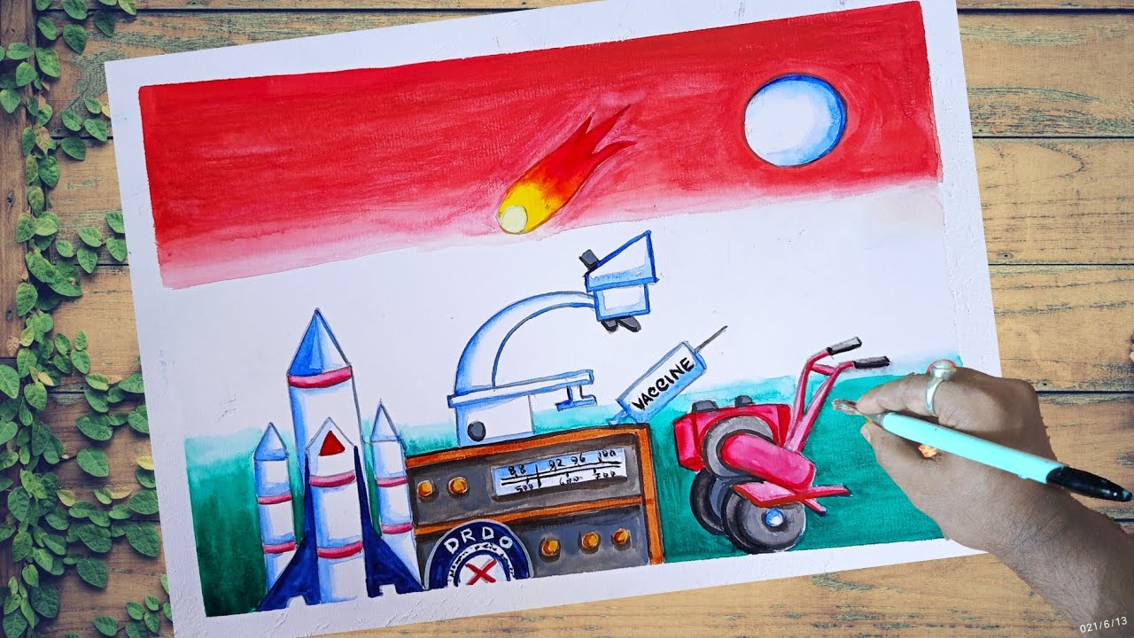 National technology day drawing/how to draw National technology day poster/National technology day
