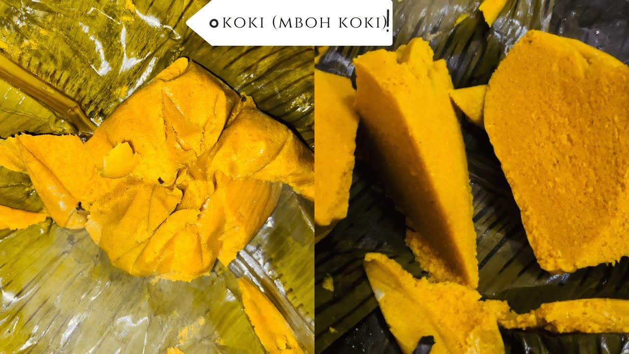 la meilleure recette du KOKI (Mboh) bien détaillé et expliqué/met Camerounais/graine de cornille