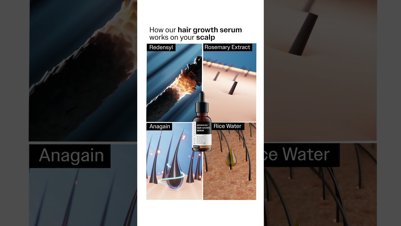 How Bare Anatomy's Hair Growth Serum works on your scalp| Science
