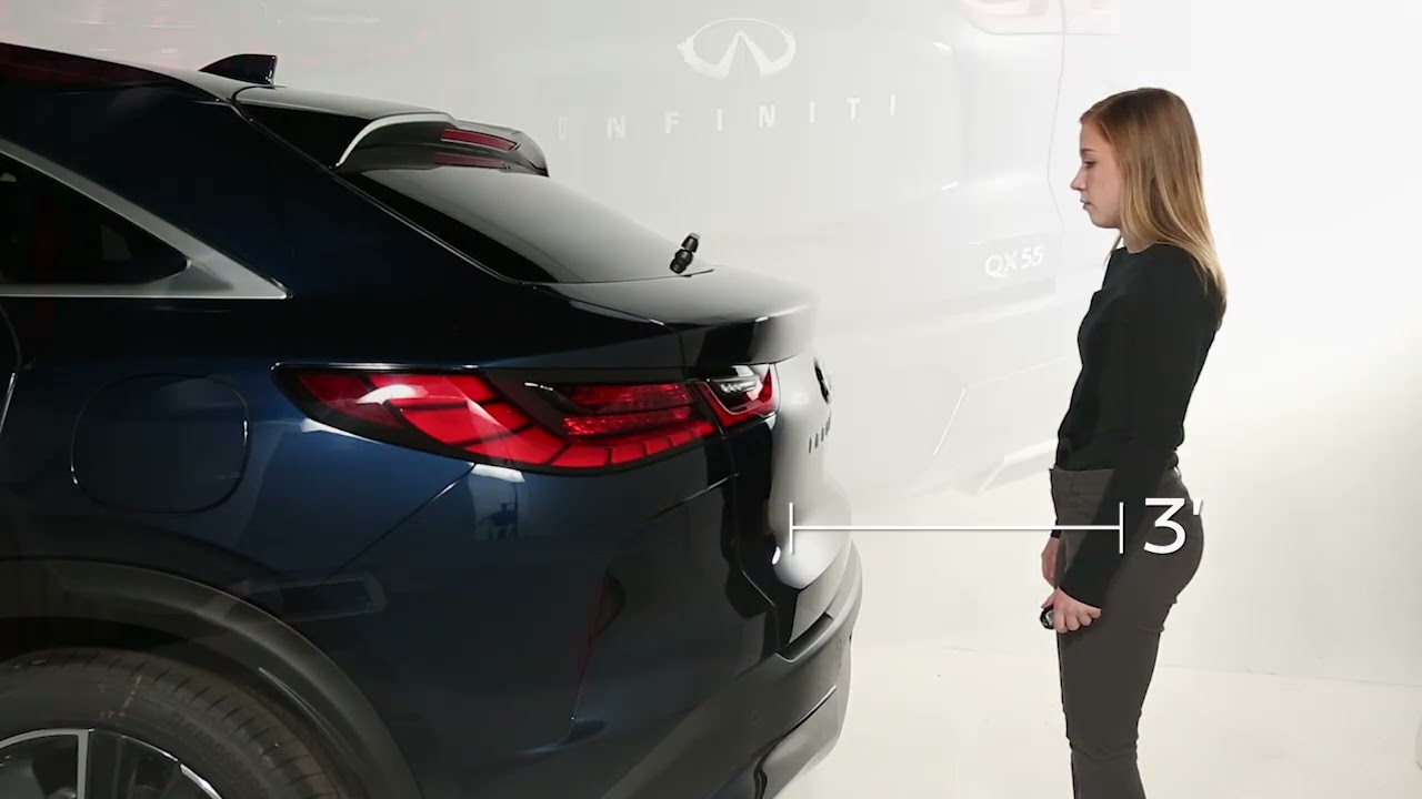 2024 INFINITI QX55 - Motion-Activated Liftgate (if so equipped)