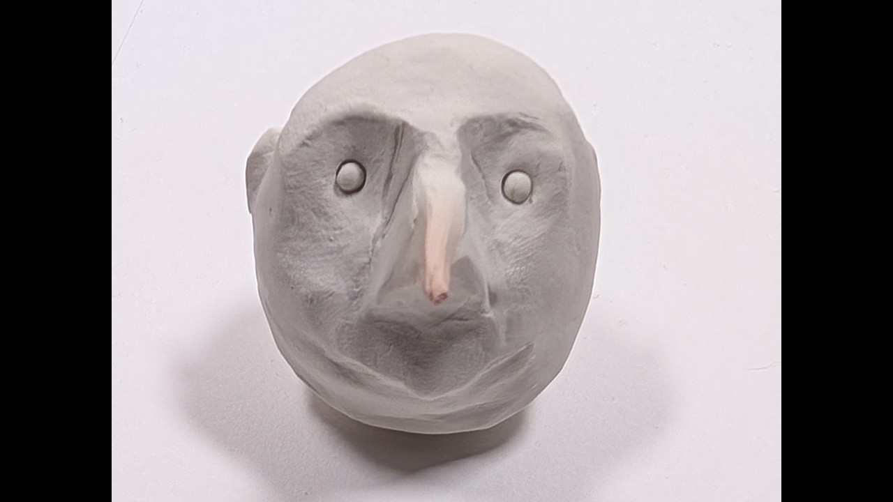 Sculpting a Head Out of Polymer Clay!
