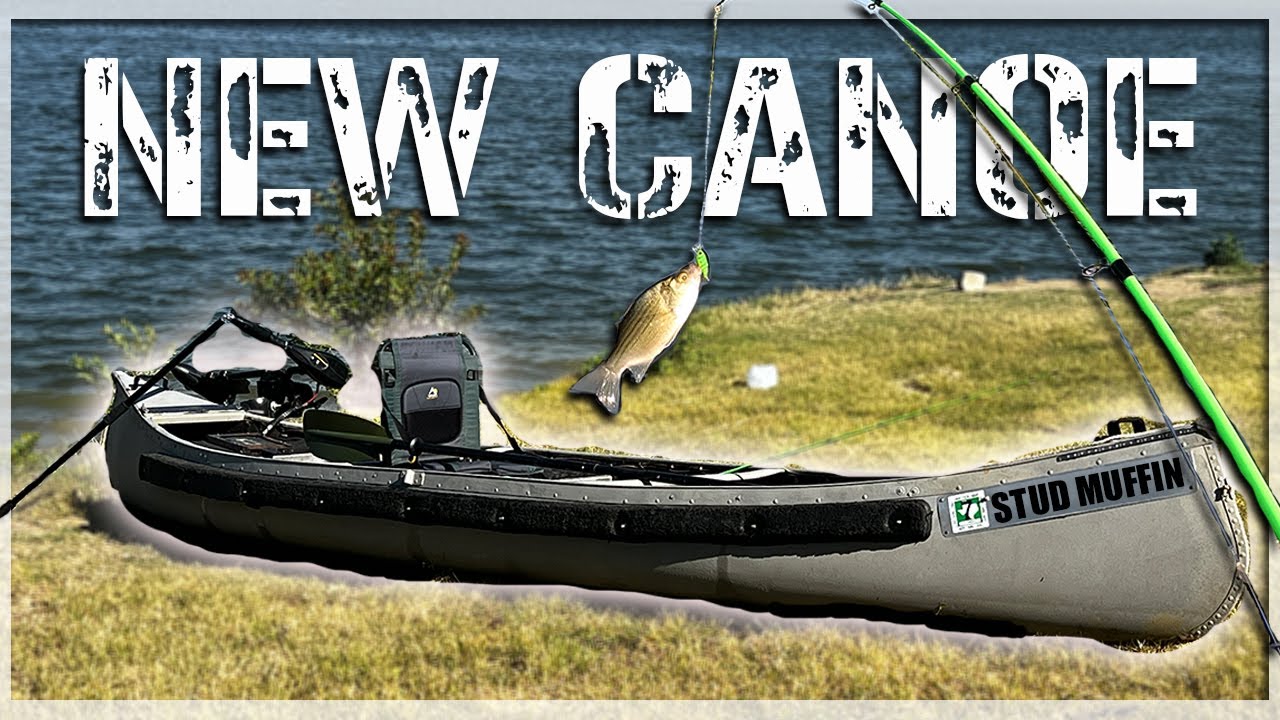 Fishing from my new hunting / fishing CANOE ! 16ft Sportspal