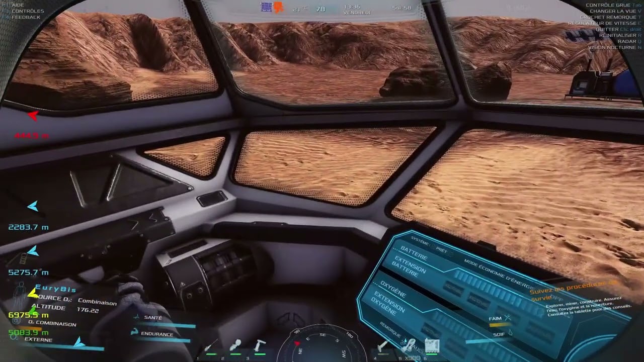 Occupy Mars FR #34 On continue l'excursion, benne remplie à 100% !