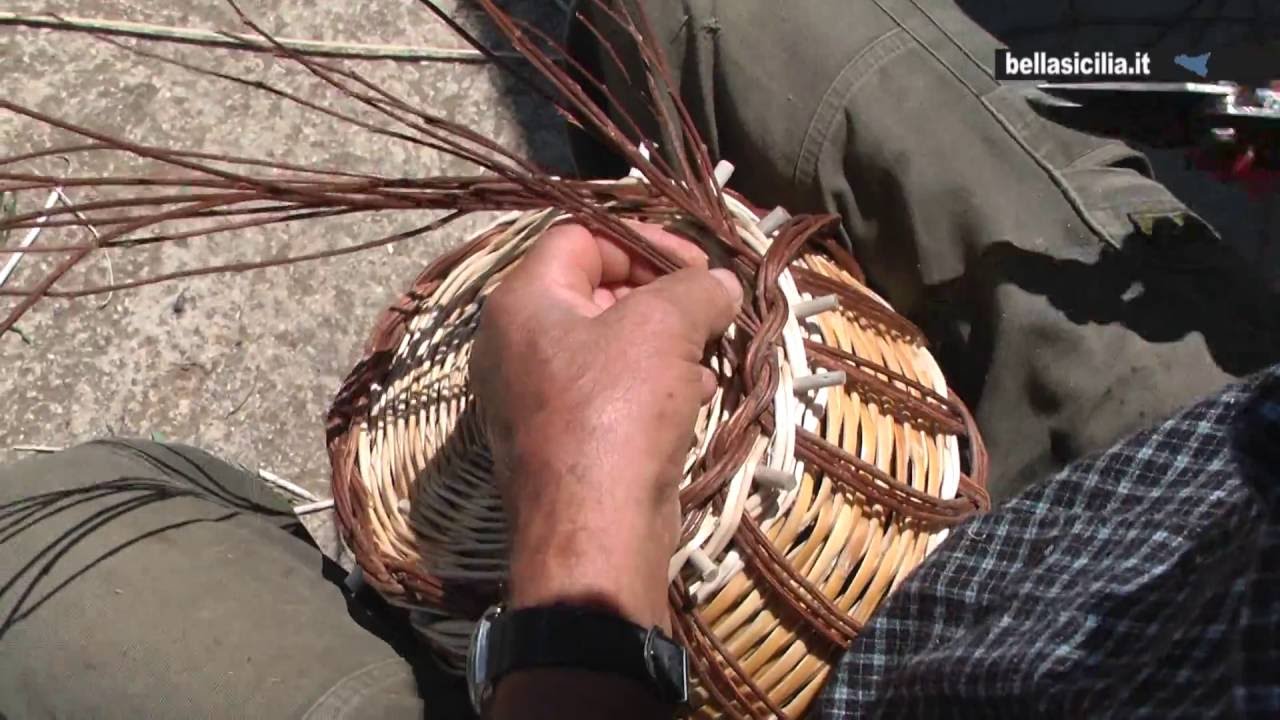 Il cesto in vimini, la realizzazione 2/2
