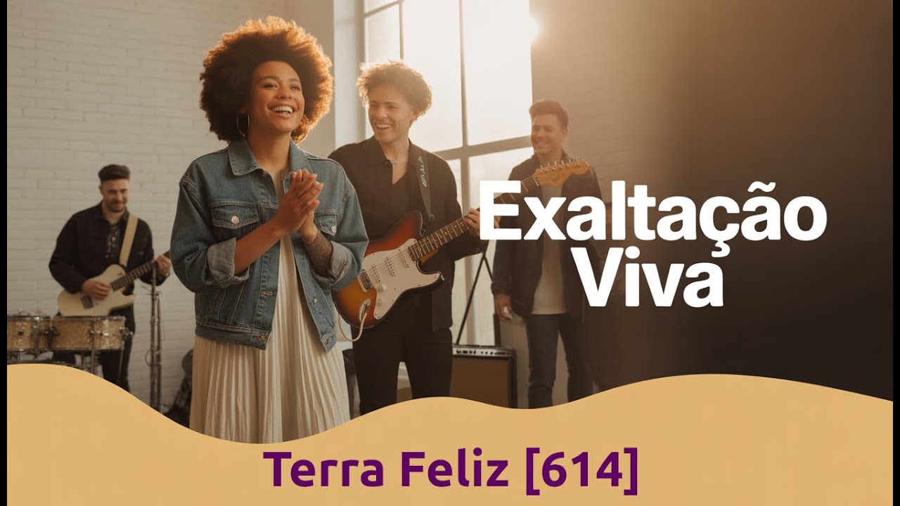 614 - Terra Feliz - Harpa Cristã | Exaltação Viva