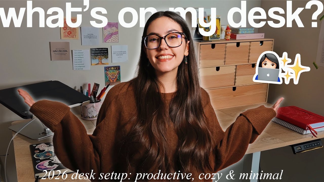 Обзорная экскурсия 2026 👩🏻‍💻 моя продуктивная работа из дома в качестве создателя контента