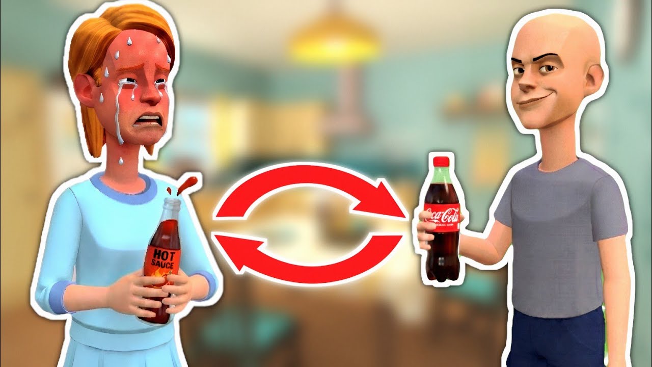 Classic Caillou Swaps Rosie's Drink for Hot Sauce/Grounded