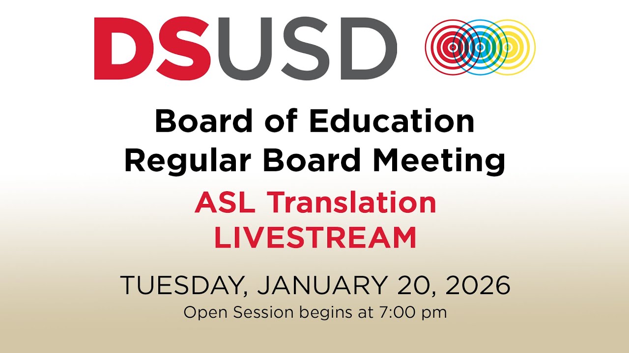 Regular Board Meeting for January 20, 2026 - ASL translation