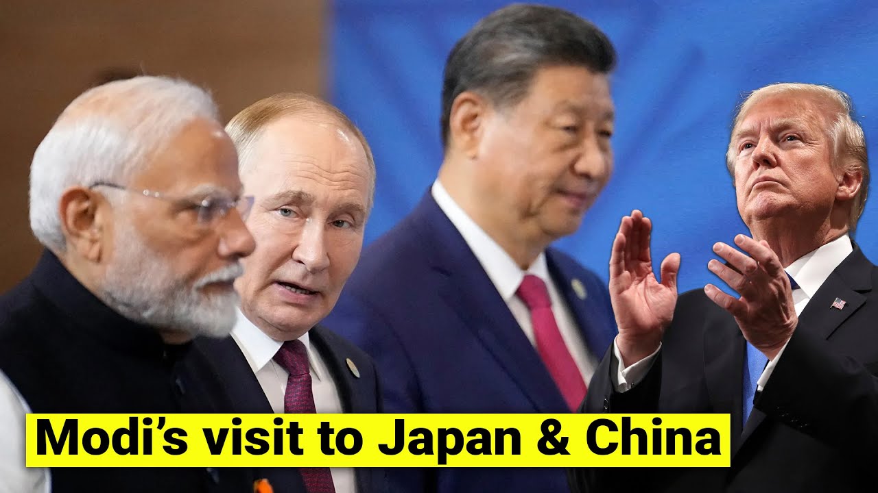 PM Modi's visit to Japan & China | Is India China ties improving? | SCO Summit 2025