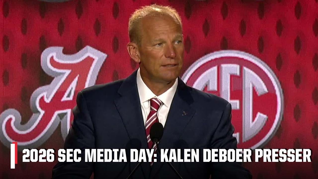 Полная пресс-конференция Кейлена Дебура на медиа-дне SEC 2026 года | ESPN College Football