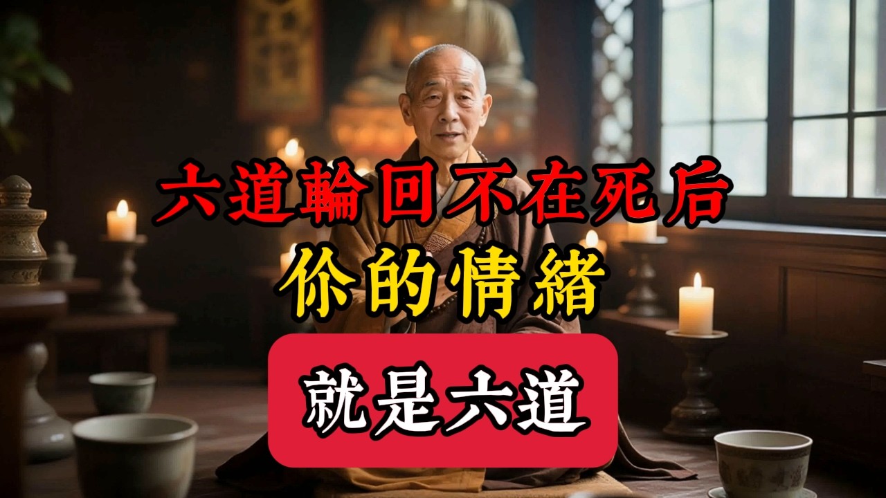 六道，是心的六種溫度。#六道輪迴 #識本心 #金剛經智慧 #放下執著 #內心平靜 #療癒自己 #佛法 #修行 #如何控制情緒