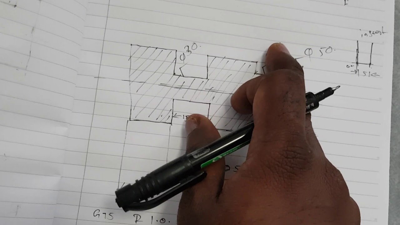 G75 grooving cycle in tamil
