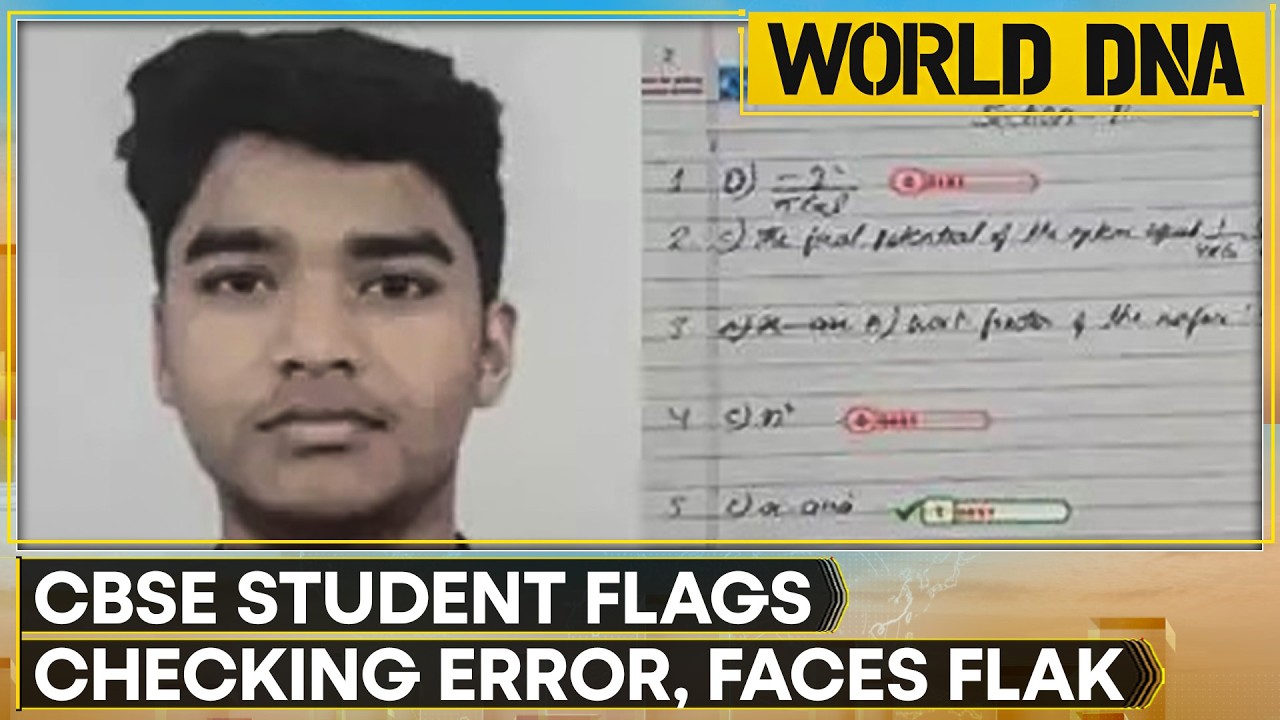 CBSE Re-Checking Error: Vedant Srivastava Flagged Handwriting Mismatch in Answer Sheet | World DNA