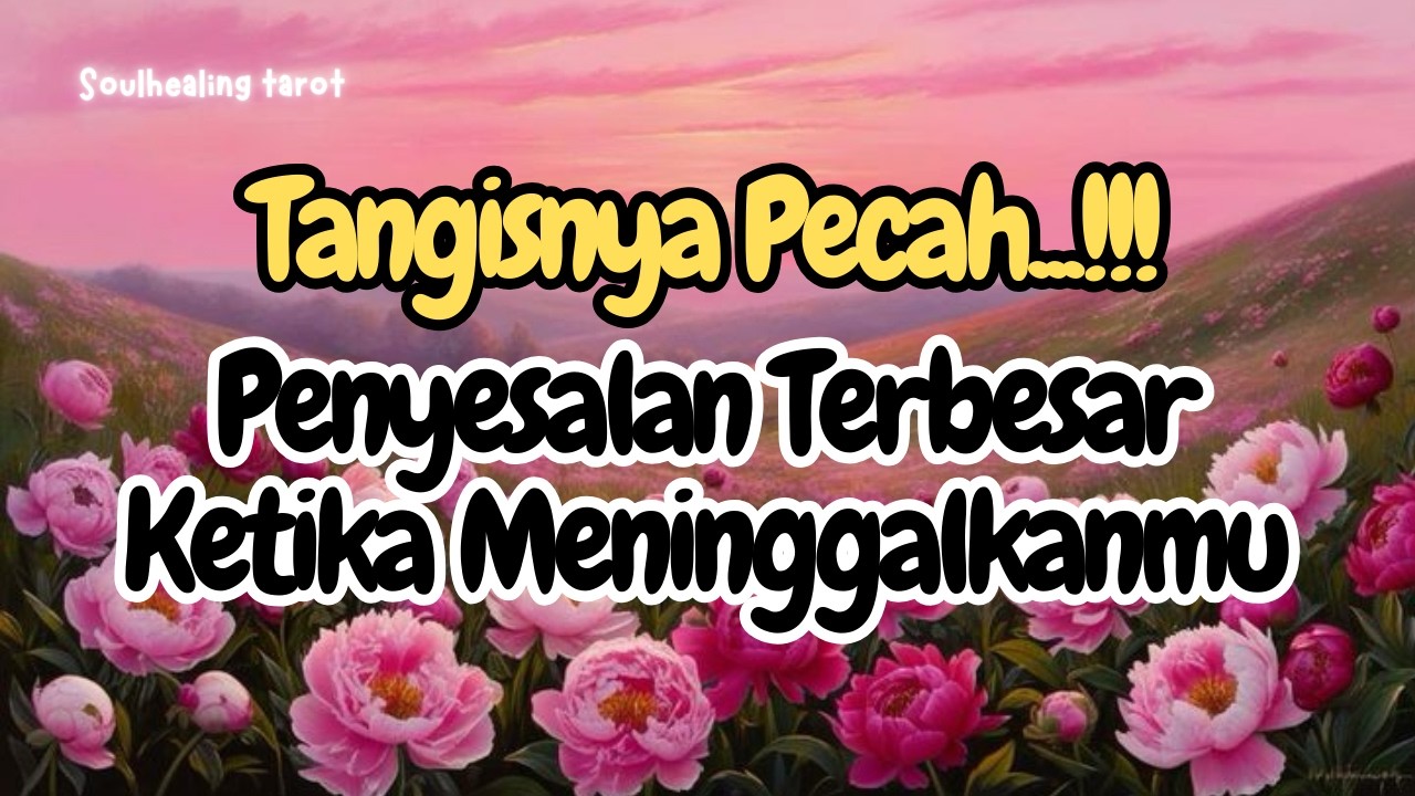 💌TANGISNYA PECAH ⁉️PENYESALAN TERBESARNYA SAAT INI🔥