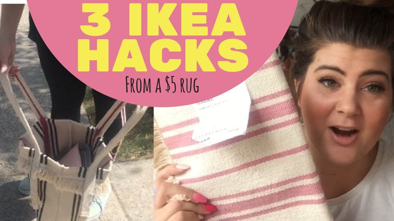 3 Quick & Easy Ikea Signe Rug Hack - by Emma May DIY