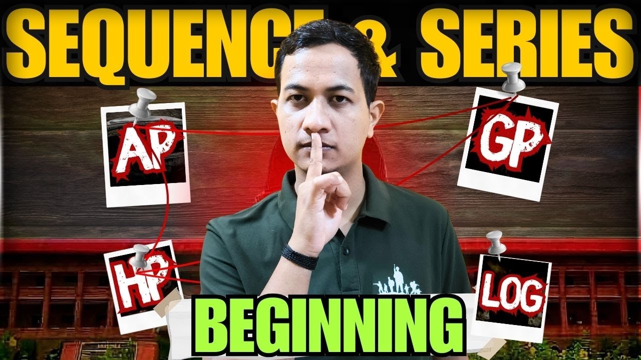 Sequence & Series| PART 1| AP, GP, HP, Log| Concepts+ PYQs Based Approach| By Narendra Sir