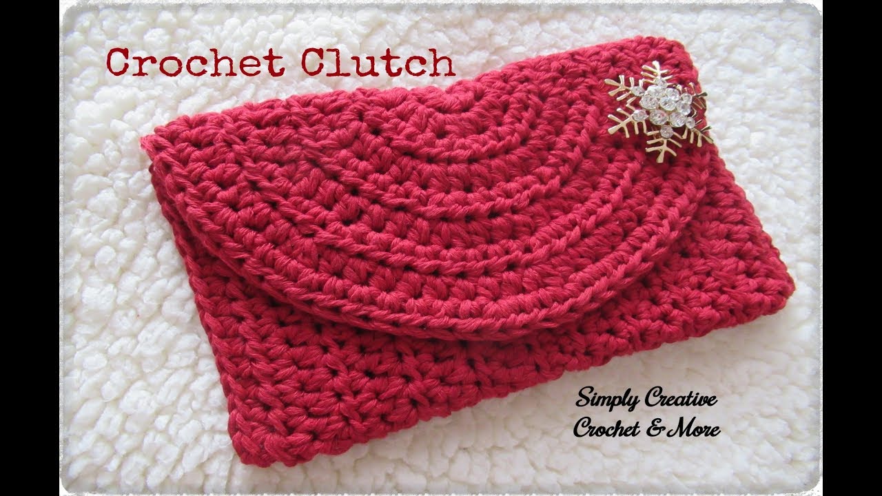 Crochet Simple Clutch