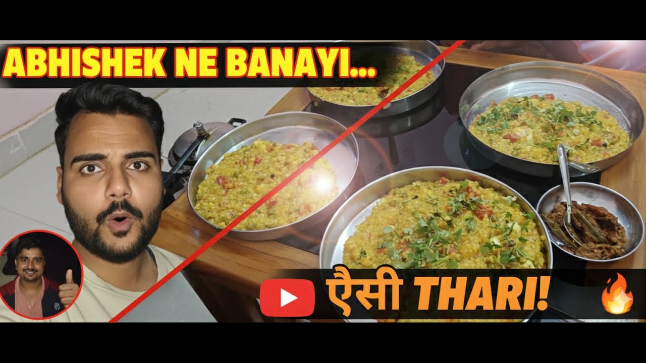 ABHISHEK NE BANAYI AISI THARI! 😱 Sabne Ungliyan Chaat Li!
