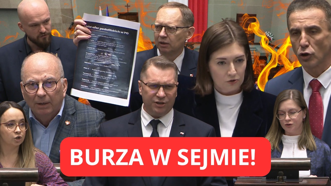 BURZA W SEJMIE! PADŁY OSTRE OSKARŻENIA!