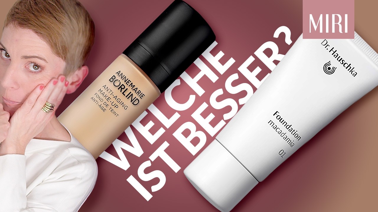 Naturkosmetik-Foundation im HÄRTESTEN Vergleich!