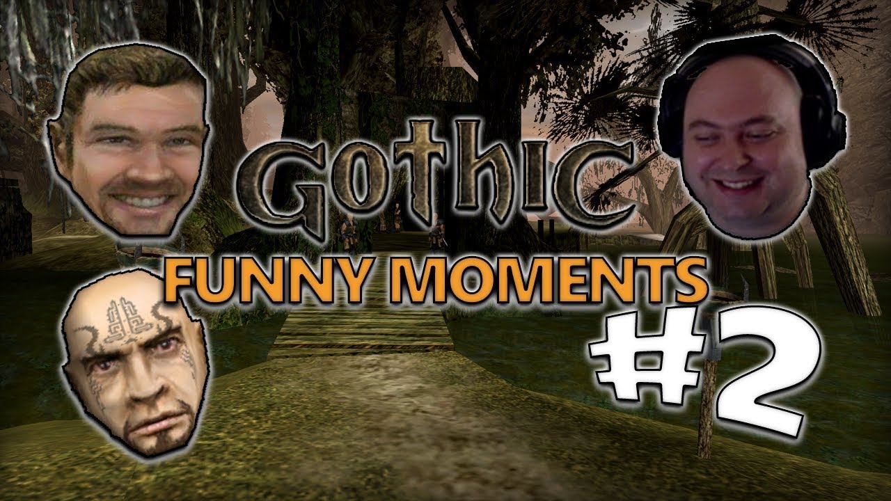 GOTHIC FUNNY MOMENTS #2 - LESTER ZA DUŻO SPALIŁ !!