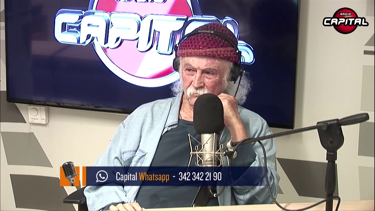 David Crosby ospite a Radio Capital